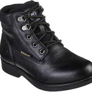 SKECHERS WORK WOMEN'S WORK BOOT STEEL TOE MEMORY FOAM (SIZE 8)